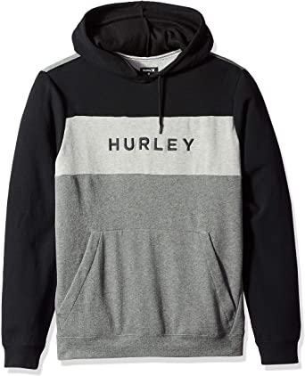 Hurley Men's Long Sleeve Fleece Pullover Hoodie